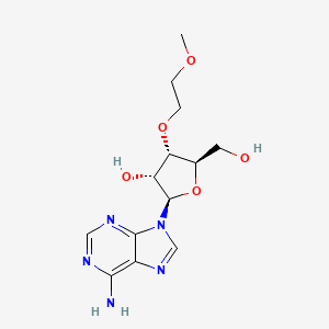 molecular formula C13H19N5O5 B13423750 3'-o-(2-Methoxyethyl)adenosine 