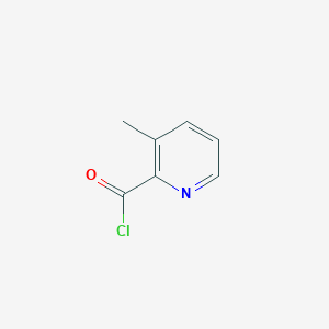 molecular formula C7H6ClNO B1342385 3-Methylpyridine-2-carbonyl chloride CAS No. 64588-88-1