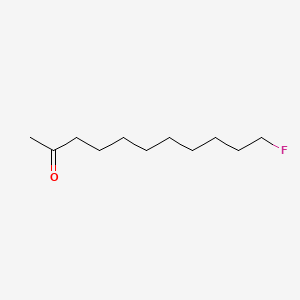 molecular formula C11H21FO B13423850 11-Fluoro-2-undecanone CAS No. 463-27-4