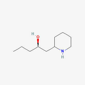 molecular formula C10H21NO B13423878 (-)-Halosaline 