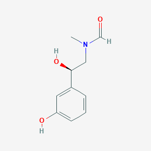 molecular formula C10H13NO3 B13423910 N-Formylphenylephrine 