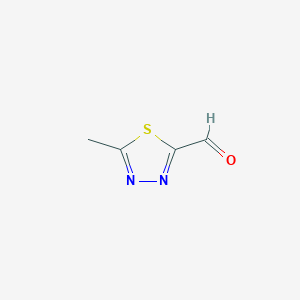 5-Methyl-1,3,4-thiadiazole-2-carbaldehyde