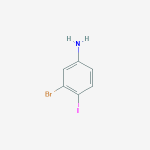 molecular formula C6H5BrIN B1342403 3-Bromo-4-iodoaniline CAS No. 860435-38-7