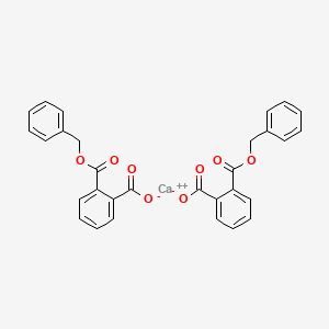molecular formula C30H22CaO8 B13424141 Calcium benzylphthalate CAS No. 23239-68-1