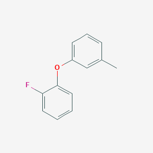 molecular formula C13H11FO B1342418 m-(2-Fluorophenoxy)toluene CAS No. 78850-78-9