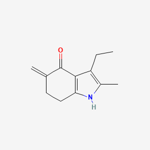 molecular formula C12H15NO B13424271 Molindone Impurity D 
