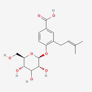 molecular formula C18H24O8 B13424305 Malaxinic Acid 