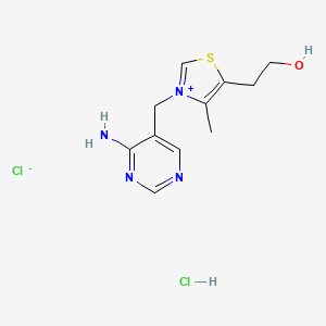 molecular formula C11H16Cl2N4OS B13424306 2'-Nor Thiamine Hydrochloride Salt 