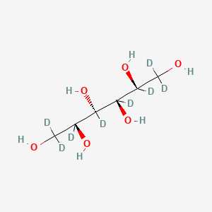 molecular formula C6H14O6 B13424347 L-Iditol-d8 