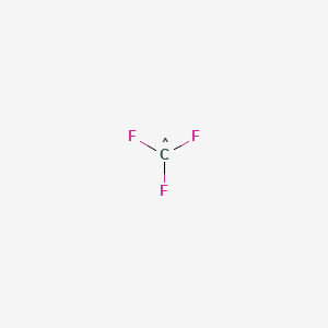 molecular formula CF3 B13424376 Trifluoromethyl radical CAS No. 2264-21-3