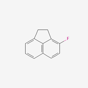 molecular formula C12H9F B13424445 3-Fluoro-1,2-dihydroacenaphthylene CAS No. 3798-80-9