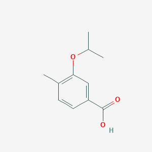 molecular formula C11H14O3 B1342450 4-Methyl-3-(1-methylethoxy)benzoic acid CAS No. 1014691-13-4