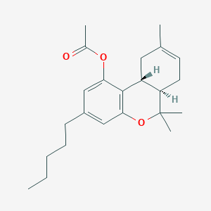 molecular formula C23H32O3 B13424630 Delta8-THC Acetate 