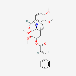 molecular formula C30H35NO7 B13424668 Stephalonine P 