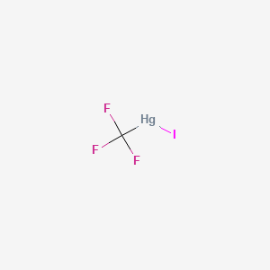 molecular formula CF3HgI B13424709 Mercury, iodo(trifluoromethyl)- CAS No. 421-11-4