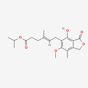 molecular formula C20H26O6 B13424960 Isopropyl Mycophenolate 