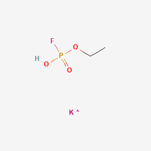 molecular formula C2H6FKO3P B13424980 Potassium ethyl monofluorophosphate CAS No. 358-69-0