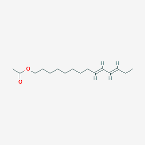 (E,E)-9,11-Tetradecadienyl acetate