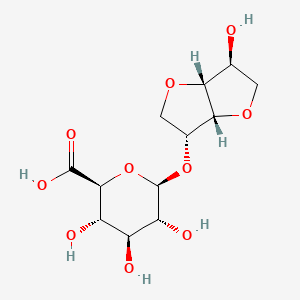 molecular formula C12H18O10 B13425055 Isosorbide 5-beta-D-Glucuronide 