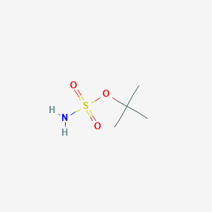 molecular formula C4H11NO3S B13425104 Tert-butyl sulfamate 