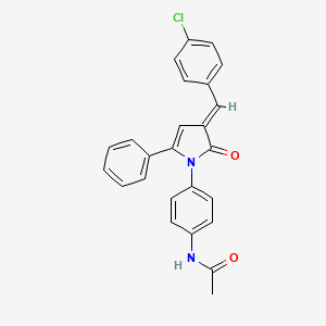 molecular formula C25H19ClN2O2 B13425162 inS3-54-A26 