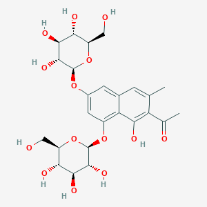 molecular formula C25H32O14 B13425218 Cassiaglycoside II 