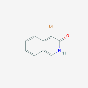 molecular formula C9H6BrNO B1342523 4-溴异喹啉-3-醇 CAS No. 36963-50-5