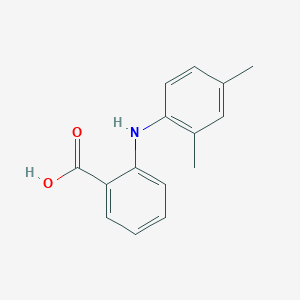 molecular formula C15H15NO2 B13425269 N-(2,4-Dimethylphenyl)anthranilic Acid CAS No. 27210-58-8
