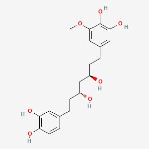 molecular formula C20H26O7 B13425352 Alpinin B 