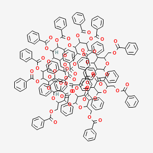 molecular formula C189H154O56 B13425407 beta-Cyclodextrin Perbenzoate 