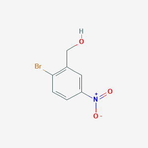 molecular formula C7H6BrNO3 B1342546 (2-溴-5-硝基苯基)甲醇 CAS No. 332883-48-4