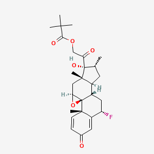 molecular formula C27H35FO6 B13425486 Einecs 218-369-3 CAS No. 2135-16-2