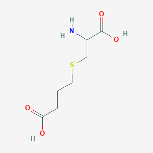 molecular formula C7H13NO4S B13425493 S-(3-Carboxypropyl)-cysteine 