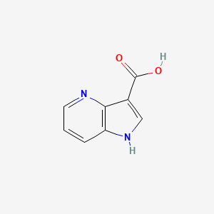 molecular formula C8H6N2O2 B1342558 1H-pyrrolo[3,2-b]pyridine-3-carboxylic acid CAS No. 860496-20-4