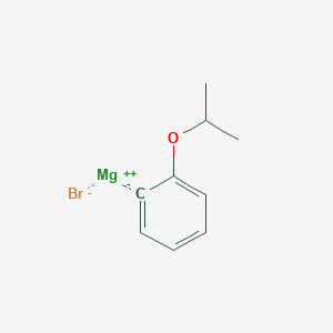 molecular formula C9H11BrMgO B13425638 Magnesium;propan-2-yloxybenzene;bromide 