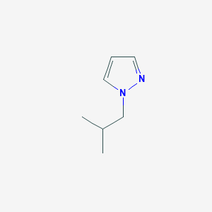 molecular formula C7H12N2 B1342565 1-Isobutyl-1H-pyrazole CAS No. 725746-81-6