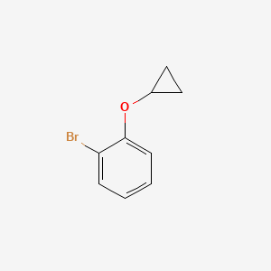 molecular formula C9H9BrO B1342567 1-Bromo-2-cyclopropoxybenzene CAS No. 38380-86-8