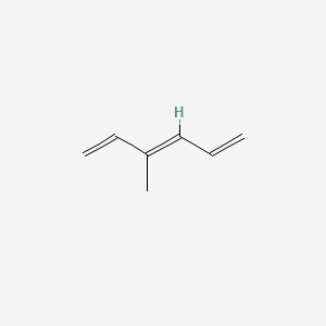 molecular formula C7H10 B13425733 1,3,5-Hexatriene, 3-methyl-, (E)- CAS No. 24587-26-6
