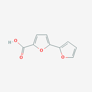 molecular formula C9H6O4 B1342582 [2,2'-Bifuran]-5-carboxylic acid CAS No. 856122-70-8