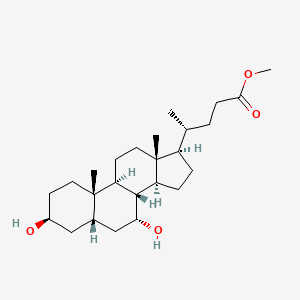 molecular formula C25H42O4 B13425996 Methyl Isochenodeoxycholic Acid Ester 