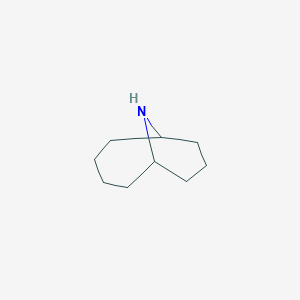 molecular formula C9H17N B1342603 10-Azabicyclo[4.3.1]decane CAS No. 282-57-5