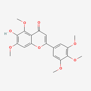 molecular formula C20H20O8 B13426180 6-Hydroxy-5,7,3',4',5'-pentamethoxyflavone 