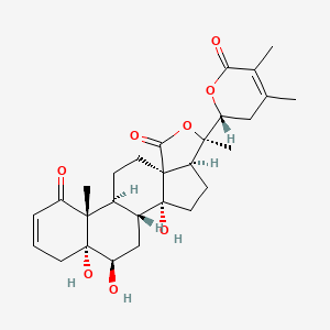 molecular formula C28H36O8 B13426189 Physaminimin N 