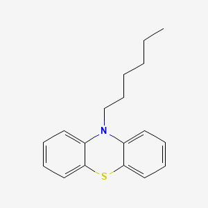 molecular formula C18H21NS B1342620 10-己基吩噻嗪 CAS No. 73025-93-1