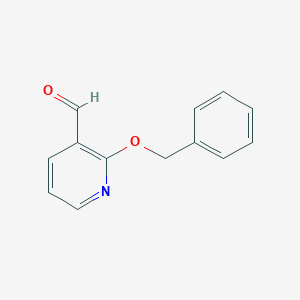 molecular formula C13H11NO2 B1342621 2-Benzyloxy-3-pyridinecarbaldehyde CAS No. 179257-30-8