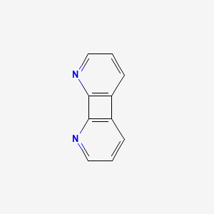 molecular formula C10H6N2 B13426271 1,8-Diazabiphenylene CAS No. 259-84-7