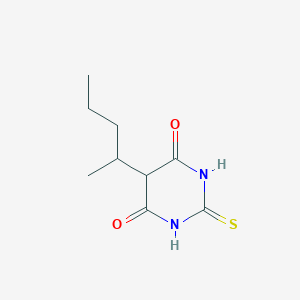molecular formula C9H14N2O2S B13426448 Desethylthiopental CAS No. 29639-67-6