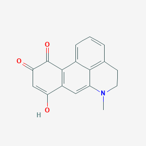 molecular formula C17H13NO3 B13426470 Apomorphine p-Quinone 