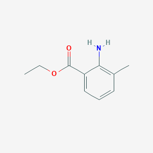 molecular formula C10H13NO2 B1342653 Ethyl 2-amino-3-methylbenzoate CAS No. 64818-79-7
