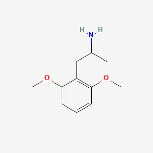 molecular formula C11H17NO2 B13426643 2,6-Dimethoxyamphetamine CAS No. 23690-14-4